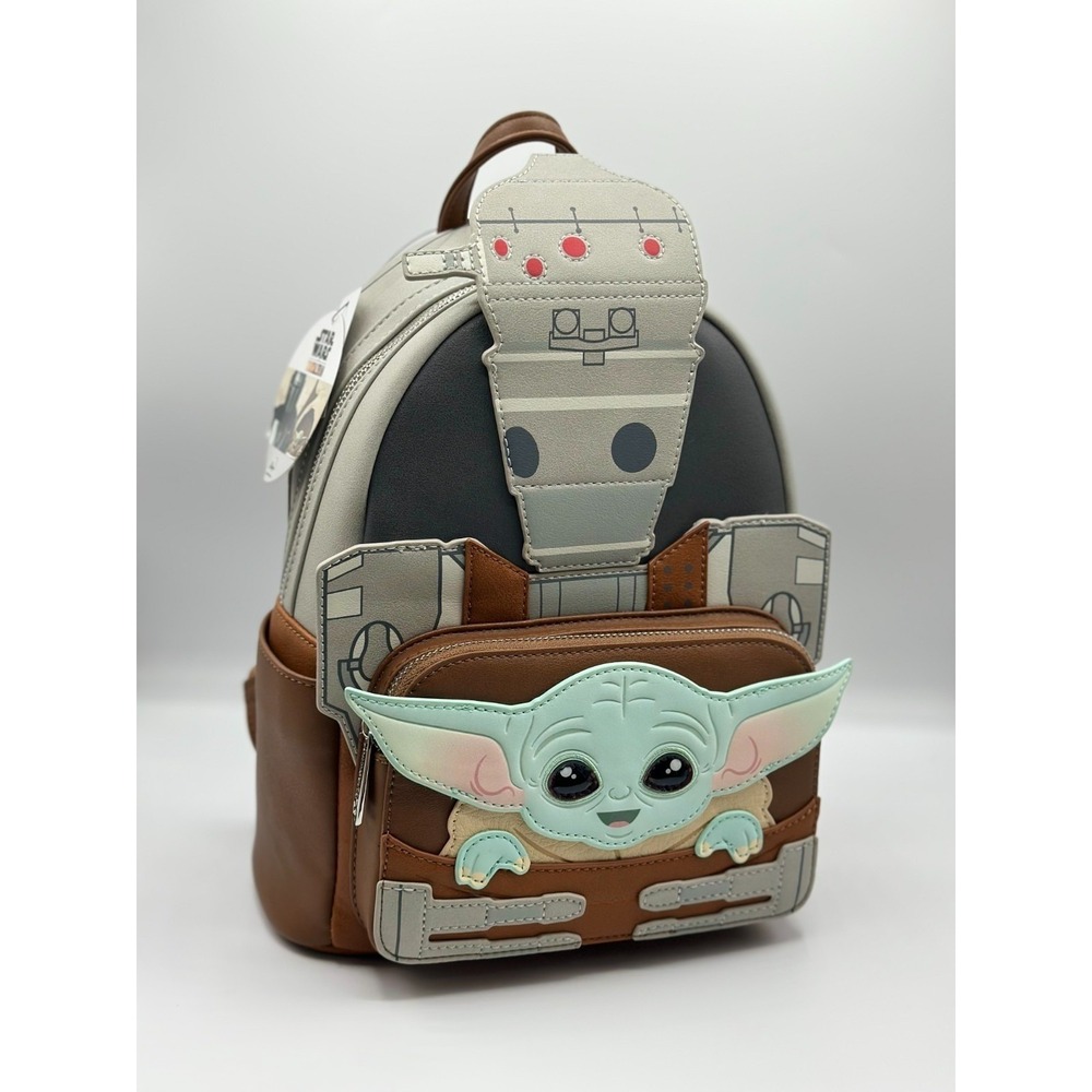 Loungefly Star Wars The Mandalorian The Child Grogu & IG-11 Mini Backpack